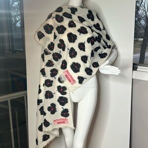 Moschino | Accessories | Moschino Silk Scarf Peace Pearls | Poshmark